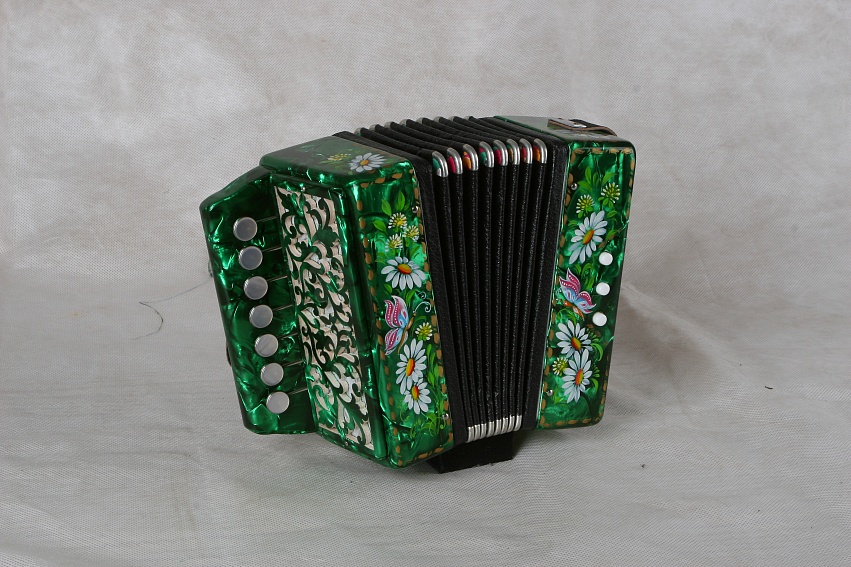 Diatonic button accordion «Krokha» ГН-25